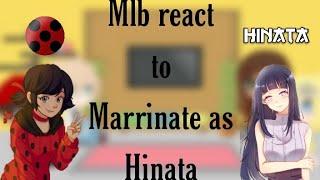 Mlb react to marrinate as Hinata part (1/1)