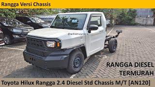 Toyota Hilux Rangga Std 2.4 Diesel M/T Chassis TCO [AN120] review - Indonesia