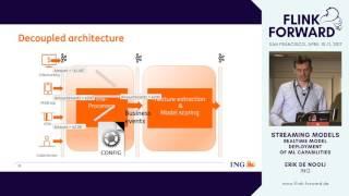 #FlinkForward SF 2017: Erik de Nooij - StreamING models, how ING adds models ...