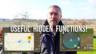 DJI Map & Radar Display:  Hidden Functions that Really Help you Fly