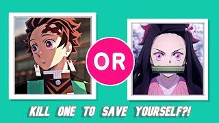 Would You Rather Demon Slayer Edition