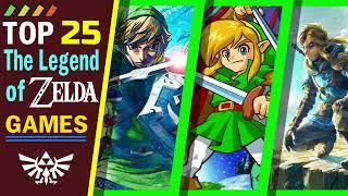 Top 25 Legend of Zelda Games | Series Ranking