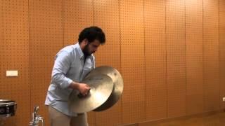 Cymbals -Tchaikovsky - 4th symphony(4th mvmt) - Álvaro Cortez