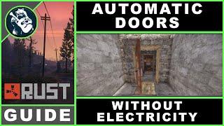 How to Use Door Controller to Have Automatic Doors | Electricity Base Design Tips | Rust Guide