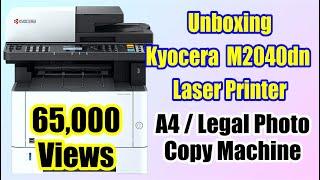 Kyocera M2040dn Unboxing & Review  | Is This the Best Printer for Your Office? ️