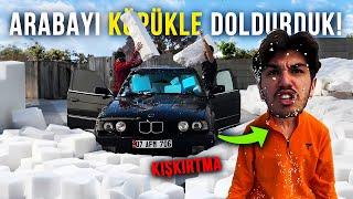 MERTLİA'NIN ARABASINI KÖPÜKLE DOLDURMAK ! (Kışkırtma)