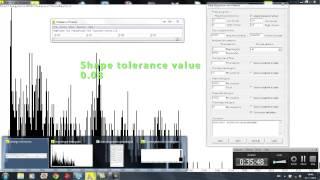 Gamma spectrometry with PRA. Determining best shape tolerance value. Use 1080p HD