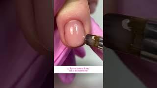 How to strengthen short nails #shorts