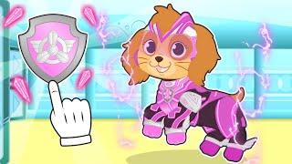 BABY PETS ‍️‍️ Kitty Kira dresses up as super Skye