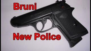 Bruni New Police cal. 9mm P.A.K. preview & dissasembly