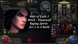 Path of Exile 2 Witch Minion Build Act 3 to 6