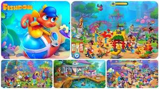 Fishdom: All Aquariums Unlocked • All Seasonal & Story Events Completed #fishdom #nayeemplays