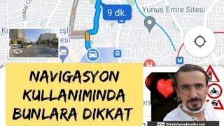 NAVİGASYON İLE ARABA NASIL KULLANILIR, SÜRÜŞ DERSİ, OTOMATİK VE MANUEL DİREKSİYON SÜRÜCÜ EĞİTİMİ