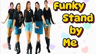 Funky Stand By Me Line Dance || Choreographer by Heru Tian (INA) - November 2024