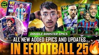 DOUBLE BOOSTER EPICs + RIBERY & Many More EPICS FREE INCOMING eFootball 25