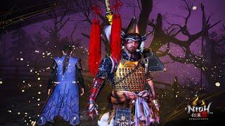 Nioh 2｜Maeda Toshiie, DotN+9, Swords, No Damage｜仁王2｜來戰個痛快吧！檜山...前田利家！前田利家 仁王的夢路 刀 無傷 難行石+9 (套用等級)