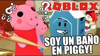 Me Disfrazo de Baño en Piggy | Escondidas con Piggy | Juegos Roblox en Español