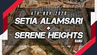 Setia Alam Sari + Serene Heights overview 04/11/2020