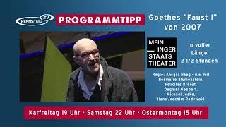 Goethes "Faust I" zu Ostern bei Rennsteig.TV