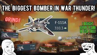 My GRIND for 18,000KG of BOMBS (F-111A) | The missile knows where it is...