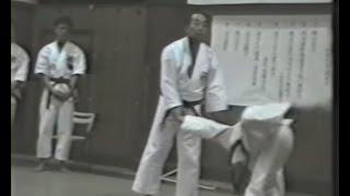 少林寺拳法 (shorinji kempo)  柔法　森道基　三角技法　送小手