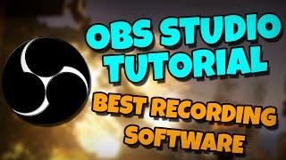 OBS Studio Best Settings 2016 - How To Record PC Games (TUTORIAL)