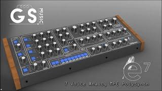 GS-e7 7-voice Analog Polysynth