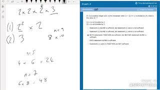 GMAT Test 800 Score in 90 minutes: full test with techniques/explanations. All questions correct.