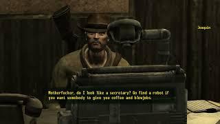 Being rude to Joaquin (New Vegas Mods)