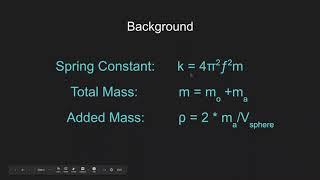 Niels S - Mass-Spring Approach ... - Mines Undergraduate Research Symposium