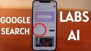 How to Turn Off Google Search Labs Generative AI