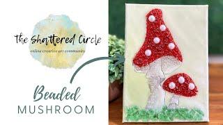 Beaded Mushroom (Beginner Glass & Resin Art Tutorial)