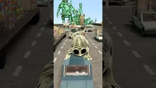 KICKING ALL LEGO and EMERALD ZOONOMALY MONSTERS in CARS HIGHWAY - Garry’s Mod
