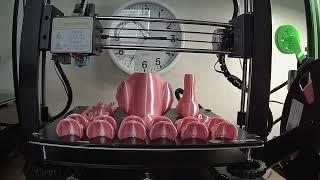 pink flamingo #timelapse #3d #3dprinter #3dprinting #anycubic #ender3 #flamingo #3dart