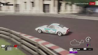 Assetto Corsa Friends - Live sim racing - Opel GT Gr4 2000 TF73 - Milan Castello Street Circuit