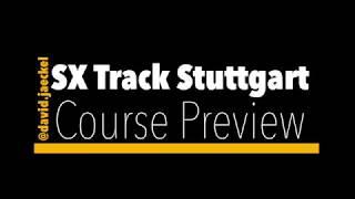 Course Preview BMX Supercross Track Stuttgart/Challenge Track || #BMXrace