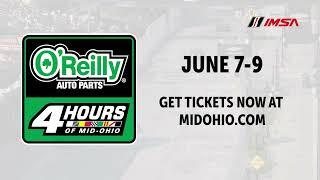 2024 O'Reilly Auto Parts Four Hours of Mid-Ohio Promo