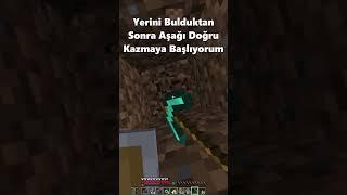 Minecraftta En Şanslı An! #shorts