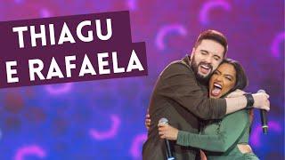 Rafaela Rocha e Thiagu Barbosa cantam "Nem Tchum" no Faustão