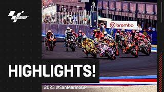 MotoGP™ Race Highlights  | 2023 #SanMarinoGP 