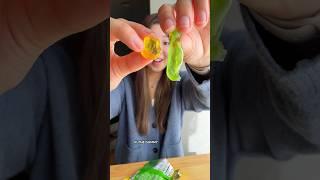 Trying Walgreens Green Apple Peelable Gummies  #walgreens #gummy #gummies