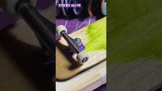 My Top 3 Cleanest Grip Art #satisfying #techdeck #art #fypシ