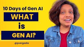 What IS Generative AI? An Intro!