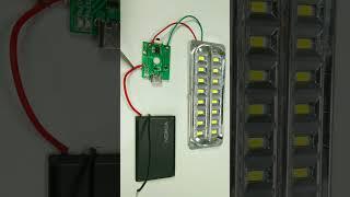 How to make Mini Emergency light  / Rechargeable emergency light /Make gadget /brilliant life hacks