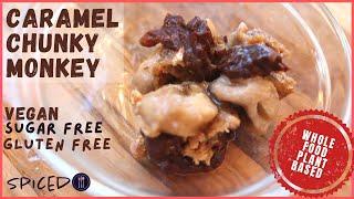 Plant based ice cream recipe - Gluten Free Sugar Free Vegan Gluten Caramel Chunky Monkey