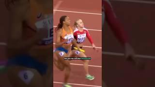 Incredible Finish to 4x100 Relay Finals! #shorts