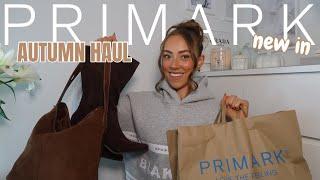 PRIMARK AUTUMN HAUL | OCTOBER 2024 NEW IN | autumn fashion, bags, boots, accessories