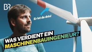 Arbeiten IM Rotorblatt! Ingenieur inspiziert Offshore-Windrad: Job & Gehalt | Lohnt sich das? | BR