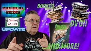 PHYSICAL MEDIA UPDATE - NEW BOOKS, DVDS, COMICS, COLLECTIBLES!!