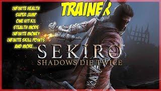 Sekiro Shadows Die Twice Trainer  Cheat  Infinite Health, Super Jump, One Hit Kill, Stealth Mode